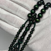 Tasbih misbah kourouss chapelet soufi subha tesbih yousrou khor marjane marjan mardiane tijani tidiane chadhili karkariya – Yusr Khor corail vert, ficelle verte et noire