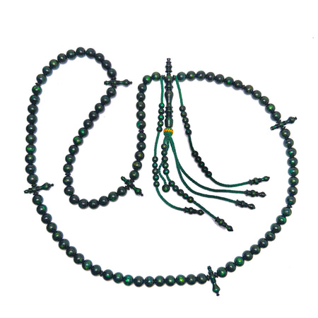 Tasbih Tijani Yusr Khor – Corail vert, ficelle verte