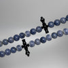 Tasbih misbah kourouss chapelet soufi subha tesbih yousrou khor marjane marjan mardiane tijani tidiane chadhili karkariya – Marjane bleu et Yusr noir
