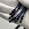 Tasbih tijani en yusr – chapelet Tijani corail bleu ficelle bleue – Kourouss Yusr khor tidiane - misbah yuser