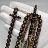 Tasbih Tijani Yusr Khor – Corail doré, ficelle jaune et noire