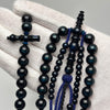 Tasbih misbah kourouss chapelet soufi subha tesbih yousrou khor marjane marjan mardiane tijani tidiane chadhili karkariya – Yusr Khor corail bleu, ficelle bleue