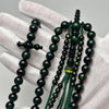 Tasbih misbah kourouss chapelet soufi subha tesbih yousrou khor marjane marjan mardiane tijani tidiane chadhili karkariya – Yusr Khor corail vert, ficelle verte