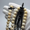 Marjane blanc - Kourouss yousrou - corail blanc - chapelet musulman - tijani - tidiane - karkari - marjane   mardiane 