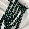 Tasbih Tijani en Yusr Khor 10 mm – Corail Vert, Ficelle Verte | Kourous Artisanal