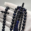 Tasbih tijani en yusr – chapelet Tijani corail bleu ficelle bleu – Kourouss Yusr khor tidiane - misbah yuser